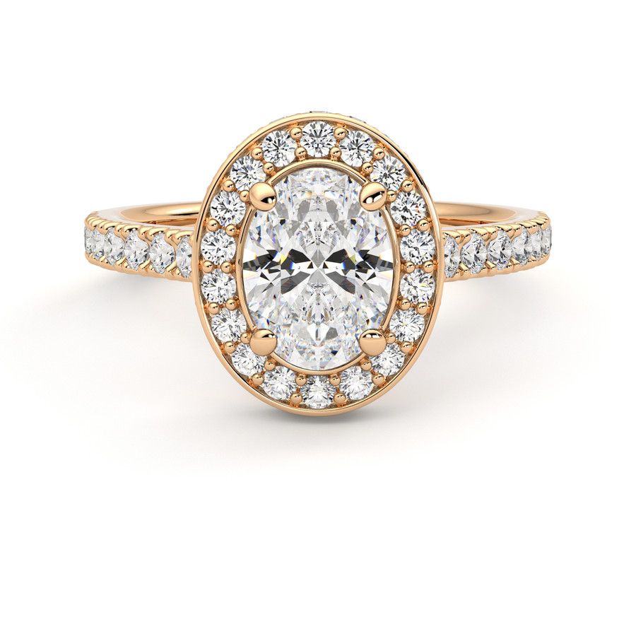 Taylor & Hart Elixir Oval Engagement Ring 0