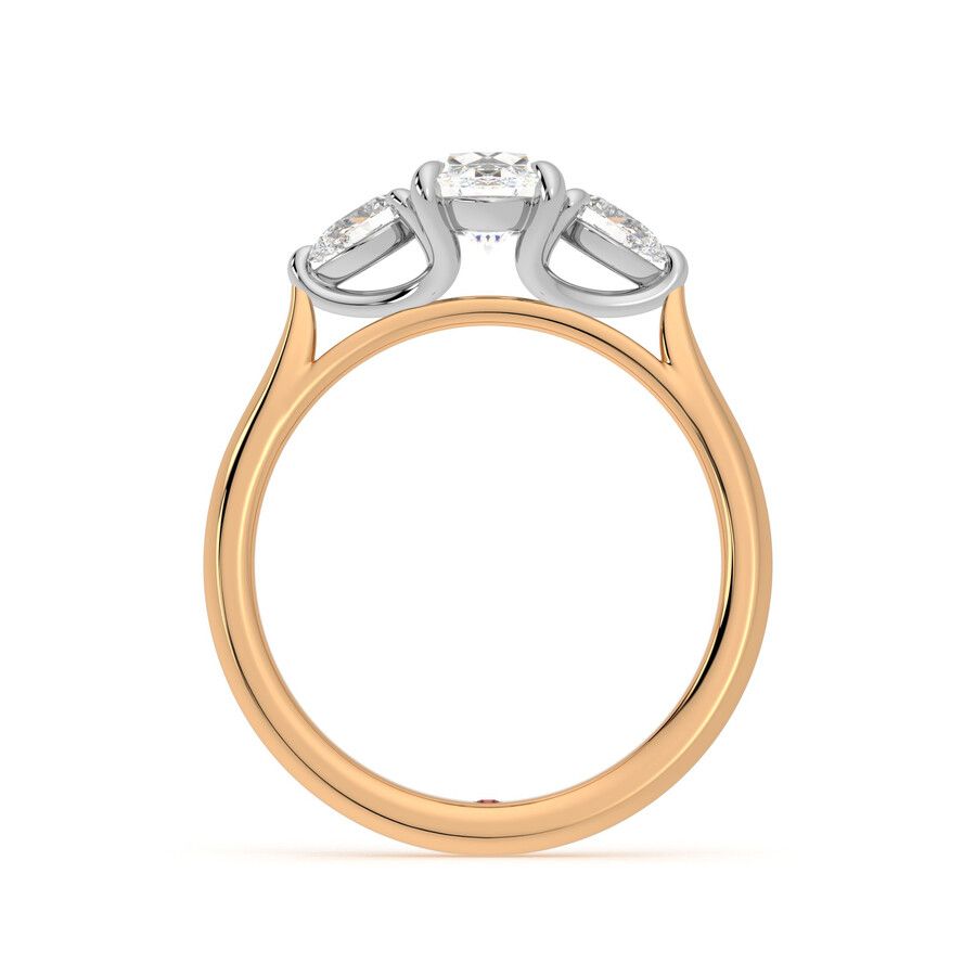 Taylor & Hart Affinity Oval Engagement Ring 1