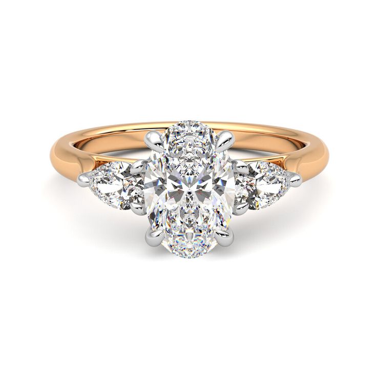 Taylor & Hart Affinity Oval Engagement Ring 0