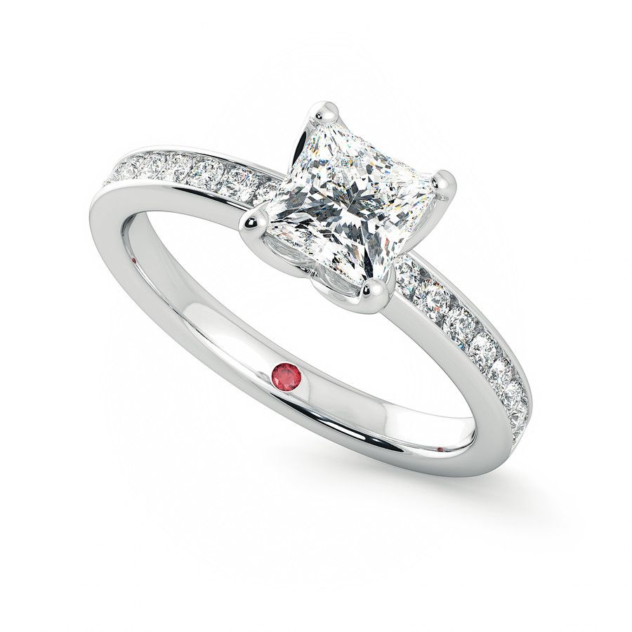 Taylor & Hart Cosmic Princess Engagement Ring 0