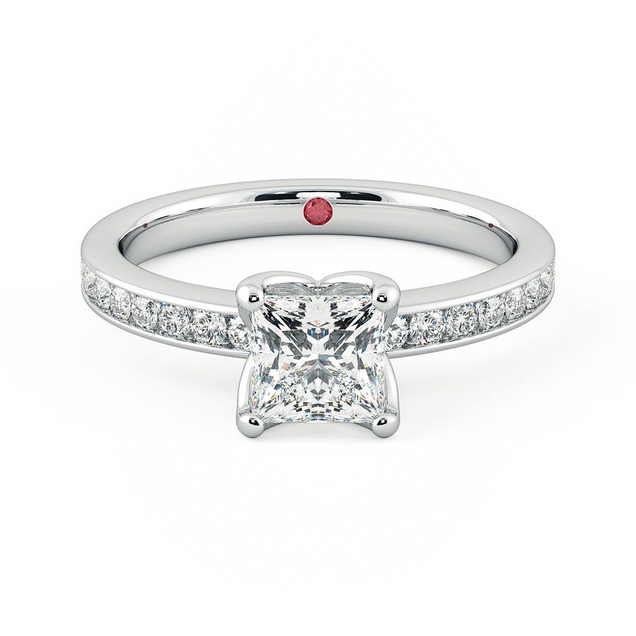 Taylor & Hart Cosmic Princess Engagement Ring 0