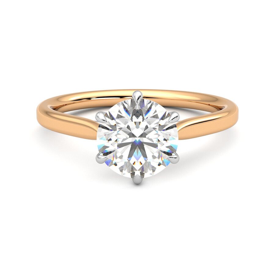 Taylor & Hart Eve Round Engagement Ring 0