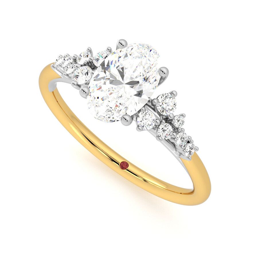 Taylor & Hart Marula Oval Engagement Ring 0