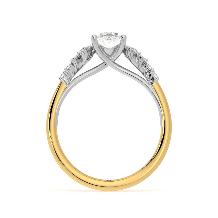 Taylor & Hart Marula Oval Engagement Ring 1