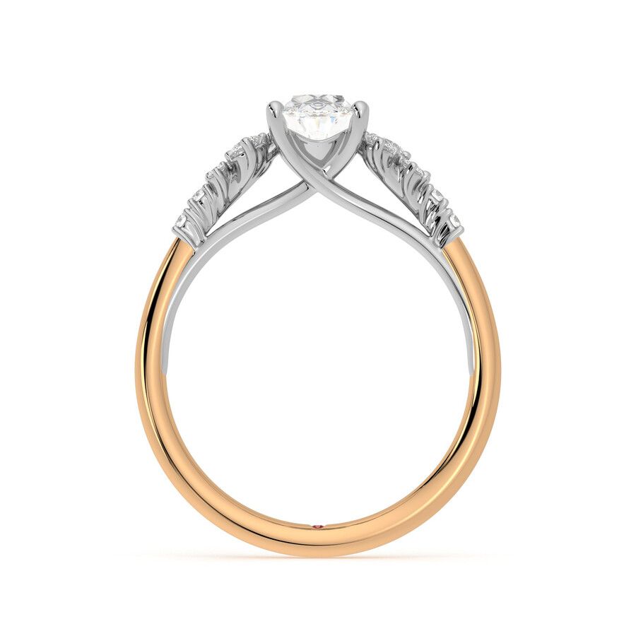 Taylor & Hart Marula Oval Engagement Ring 1