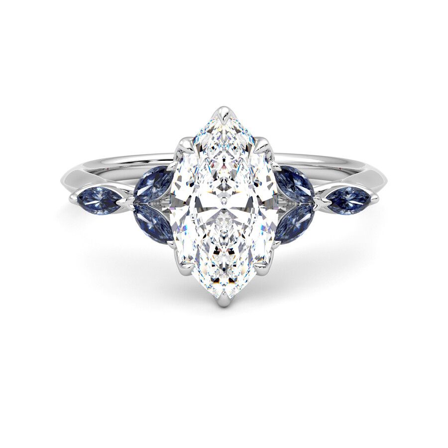 Taylor & Hart Tamora Marquise Engagement Ring 2