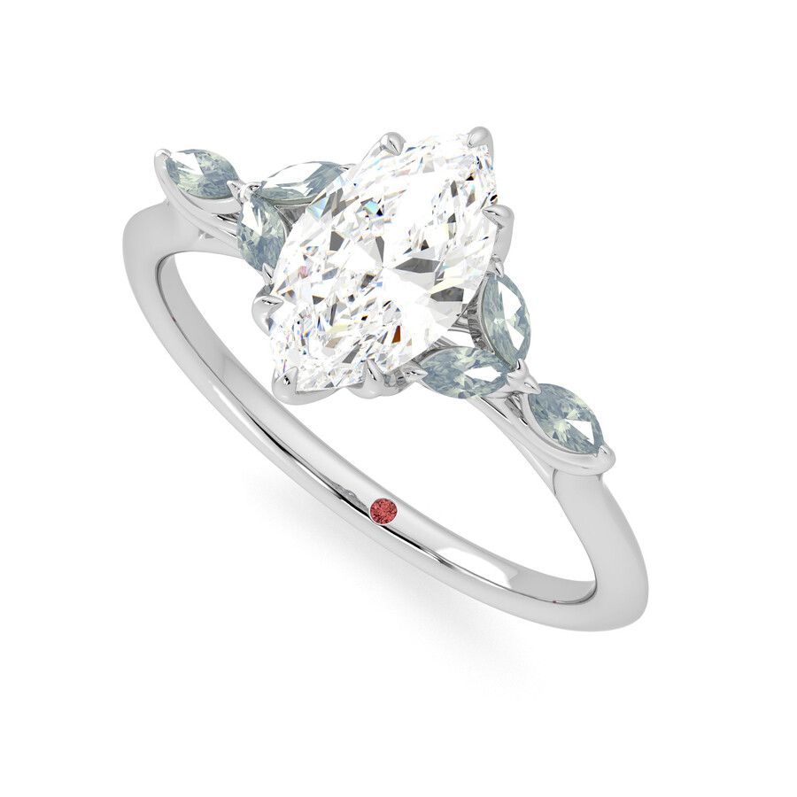 Taylor & Hart Tamora Marquise Engagement Ring 0