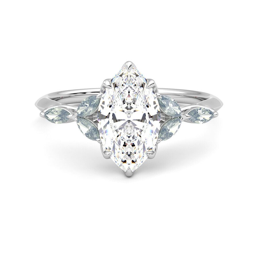 Taylor & Hart Tamora Marquise Engagement Ring 0