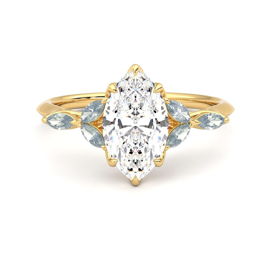 Taylor & Hart Tamora Marquise Engagement Ring 2