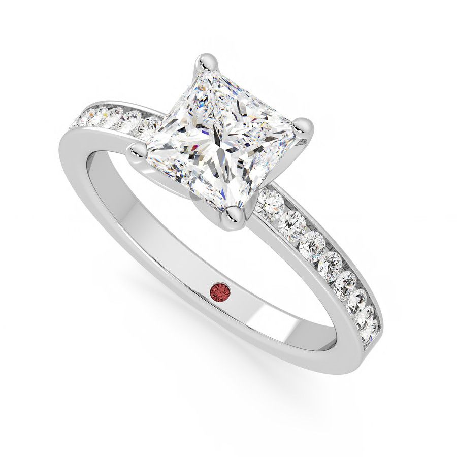 Taylor & Hart Cosmic Princess Engagement Ring 0