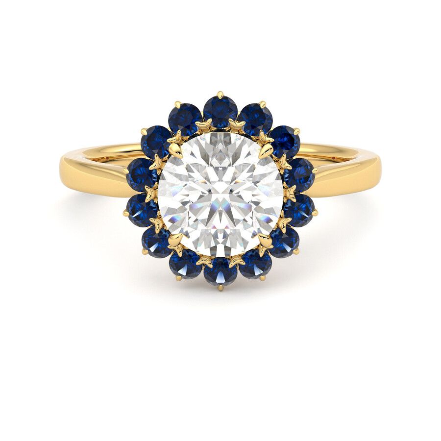 Taylor & Hart Lyra Round Engagement Ring 0