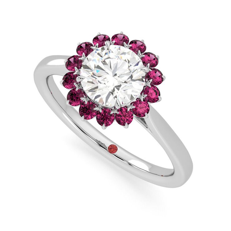 Taylor & Hart Lyra Round Engagement Ring 0