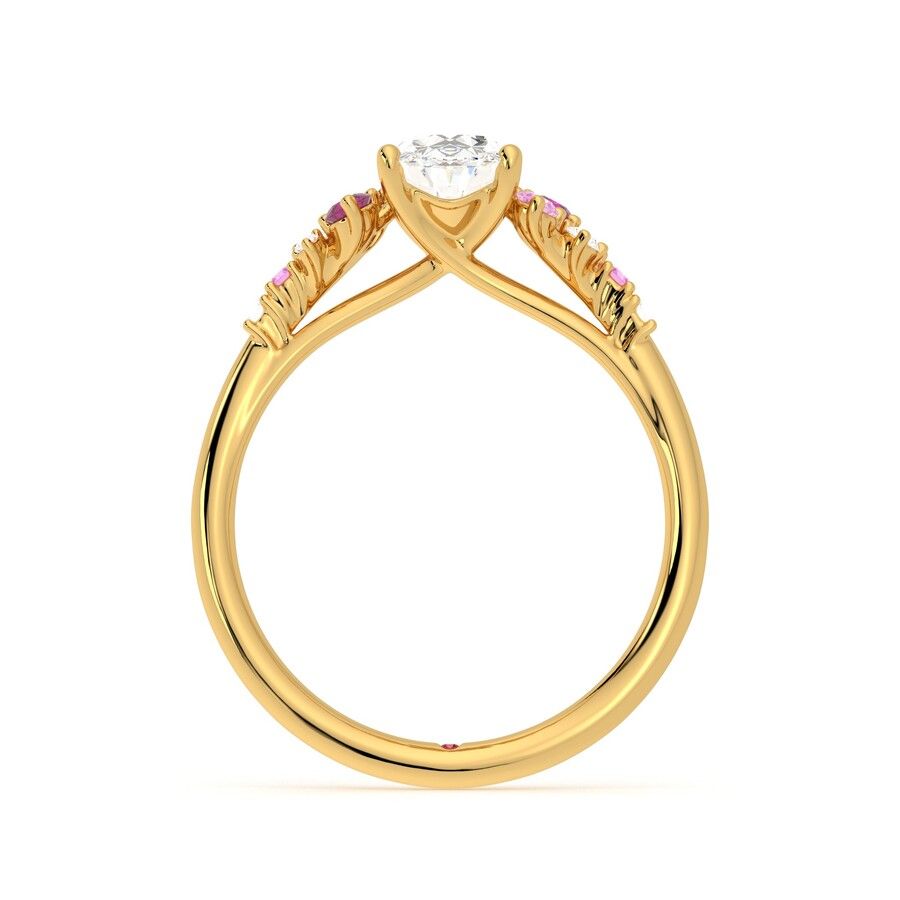 Taylor & Hart Marula Oval Engagement Ring 1