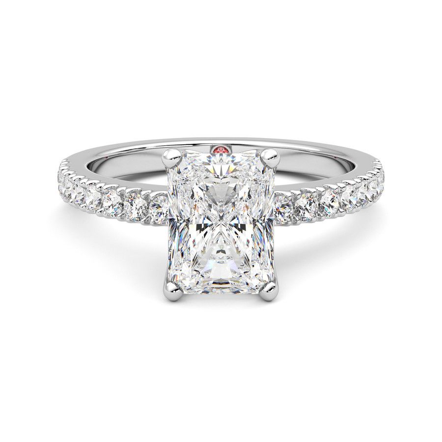 Taylor & Hart Constellation Radiant Engagement Ring 2