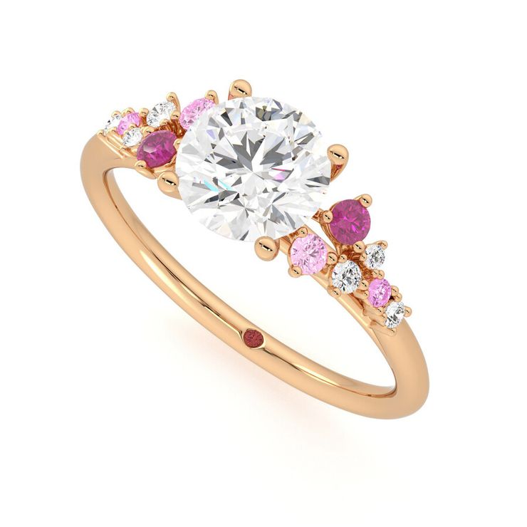 Taylor & Hart Marula Round Engagement Ring 0