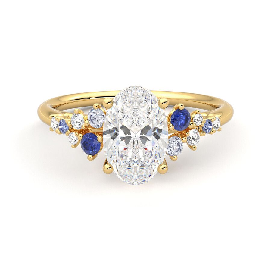 Taylor & Hart Marula Oval Engagement Ring 0