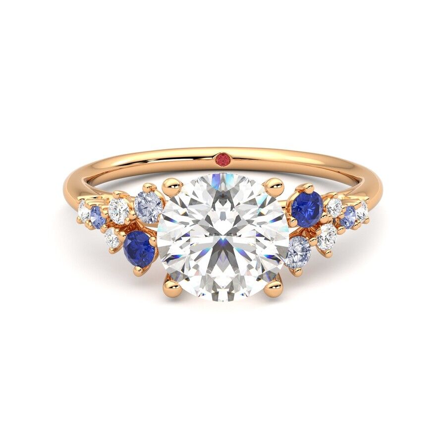 Taylor & Hart Marula Round Engagement Ring 2