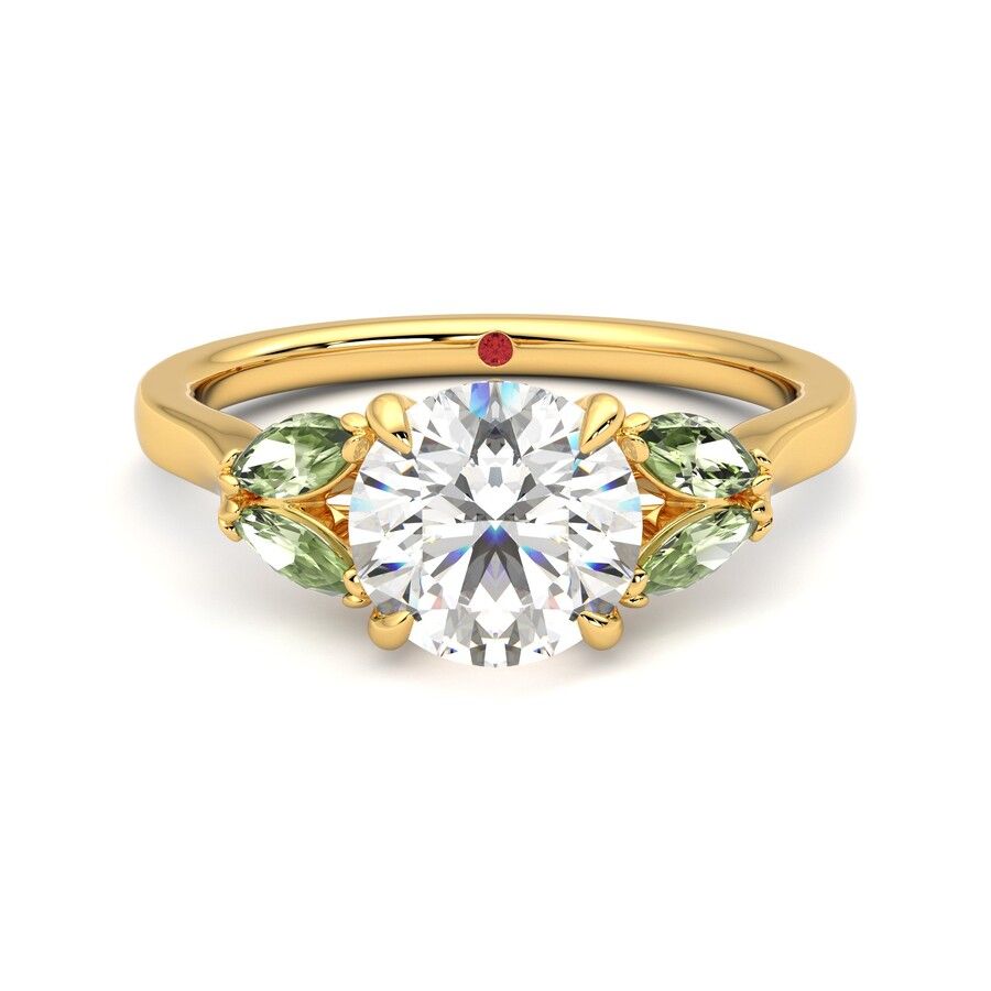 Taylor & Hart Thia Round Engagement Ring 2