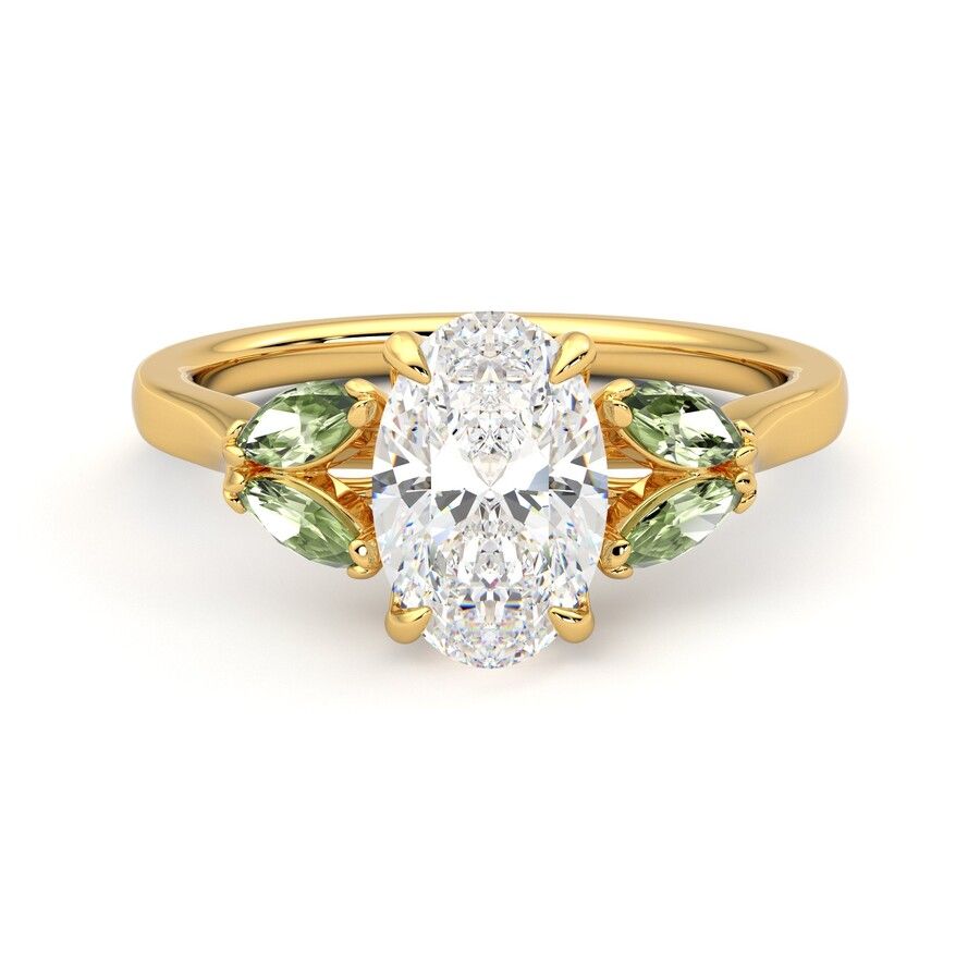 Taylor & Hart Thia Oval Engagement Ring 2