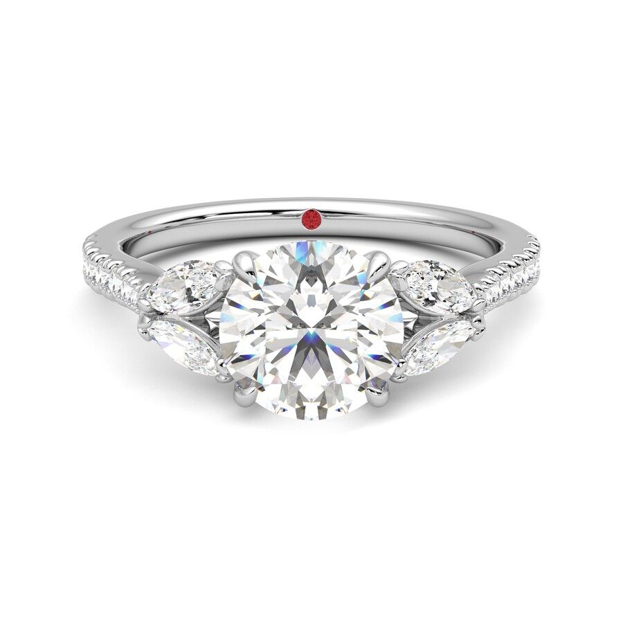 Taylor & Hart Thia Round Engagement Ring 2