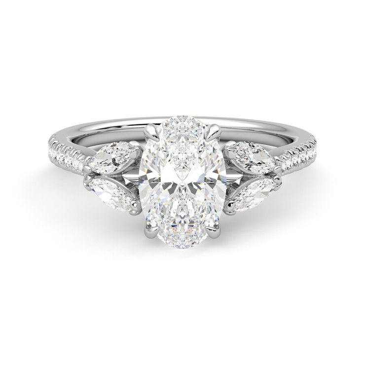 Taylor & Hart Thia Oval Engagement Ring 0