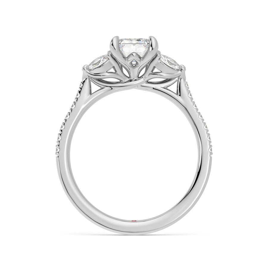 Taylor & Hart Thia Emerald Engagement Ring 1