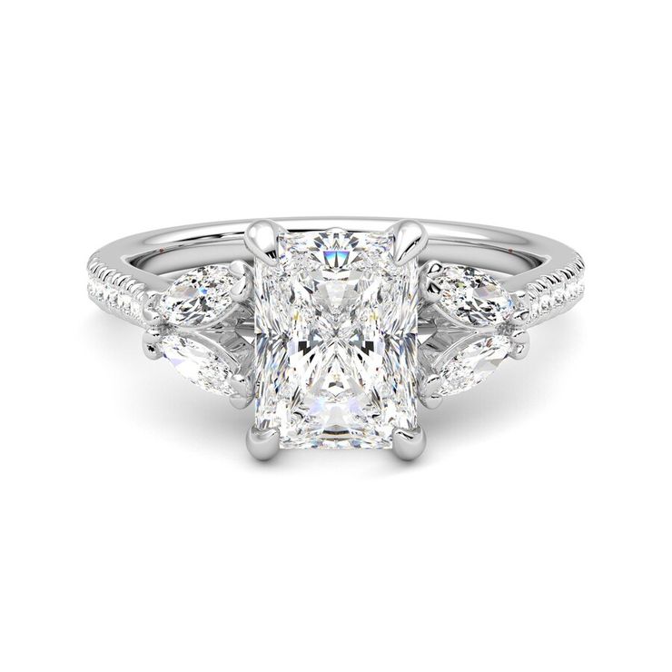 Taylor & Hart Thia Radiant Engagement Ring 1