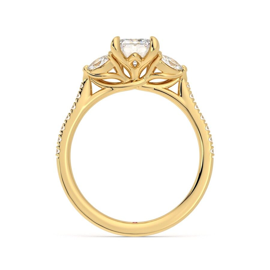 Taylor & Hart Thia Emerald Engagement Ring 1