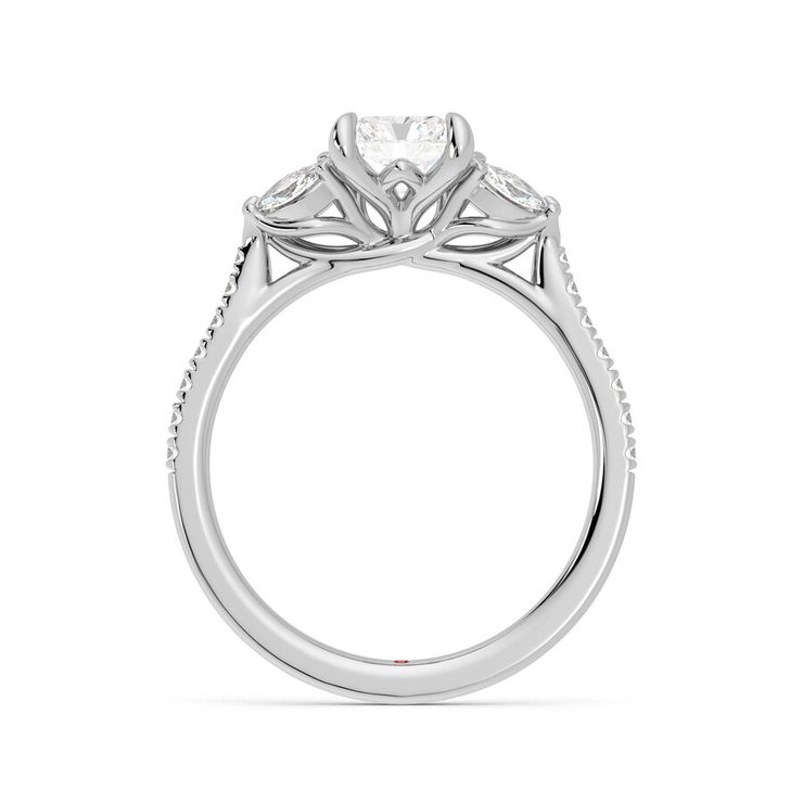 Taylor & Hart Thia Radiant Engagement Ring 0