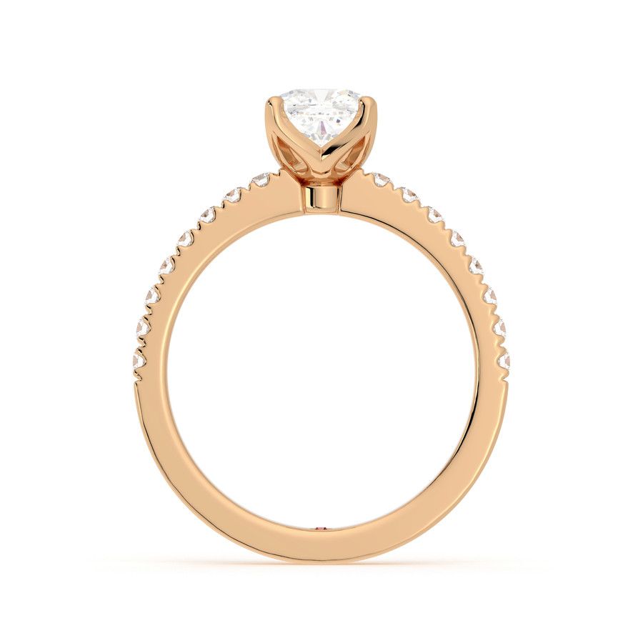 Taylor & Hart Constellation Cushion Engagement Ring 1