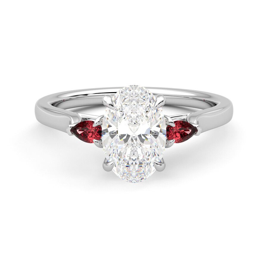 Taylor & Hart Faith Oval Engagement Ring 0