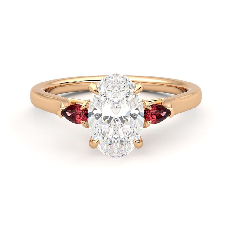 Taylor & Hart Faith Oval Engagement Ring 0