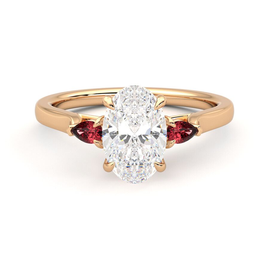 Taylor & Hart Faith Oval Engagement Ring 2