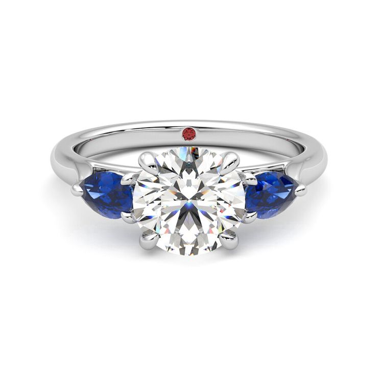 Taylor & Hart Affinity Round Engagement Ring 0