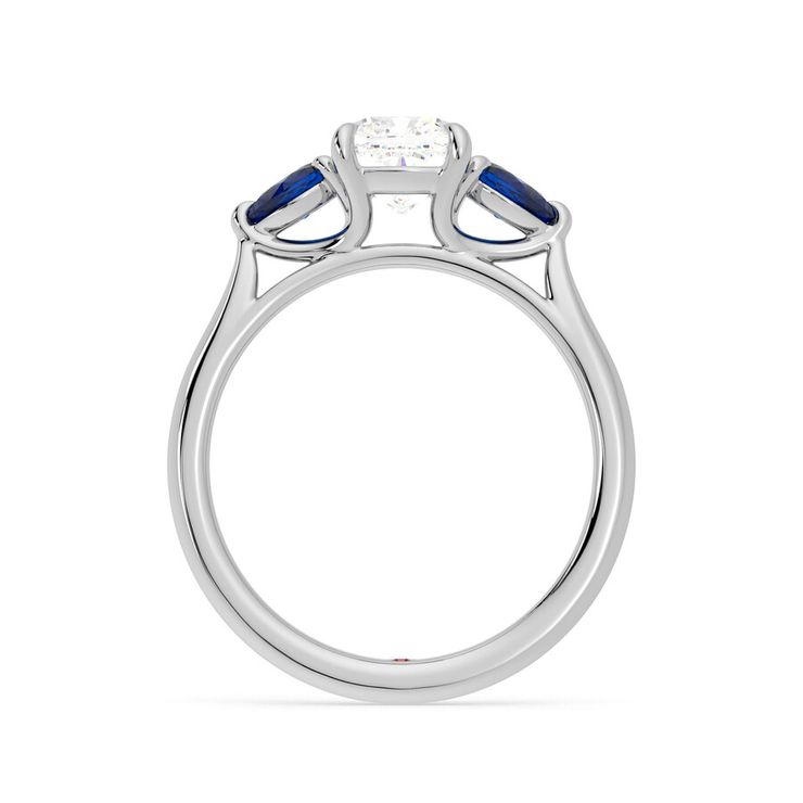 Taylor & Hart Affinity Cushion Engagement Ring 1