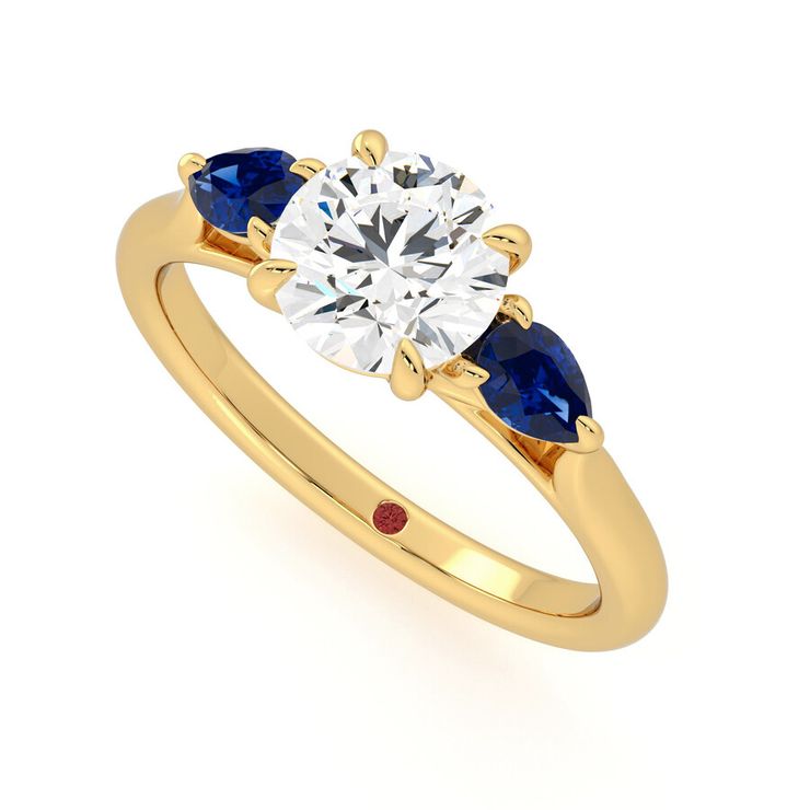 Taylor & Hart Affinity Round Engagement Ring 0