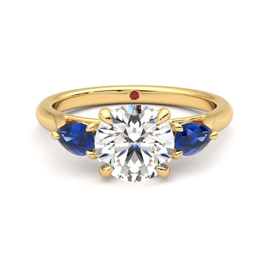 Taylor & Hart Affinity Round Engagement Ring 2