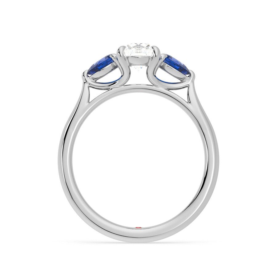 Taylor & Hart Affinity Oval Engagement Ring 1