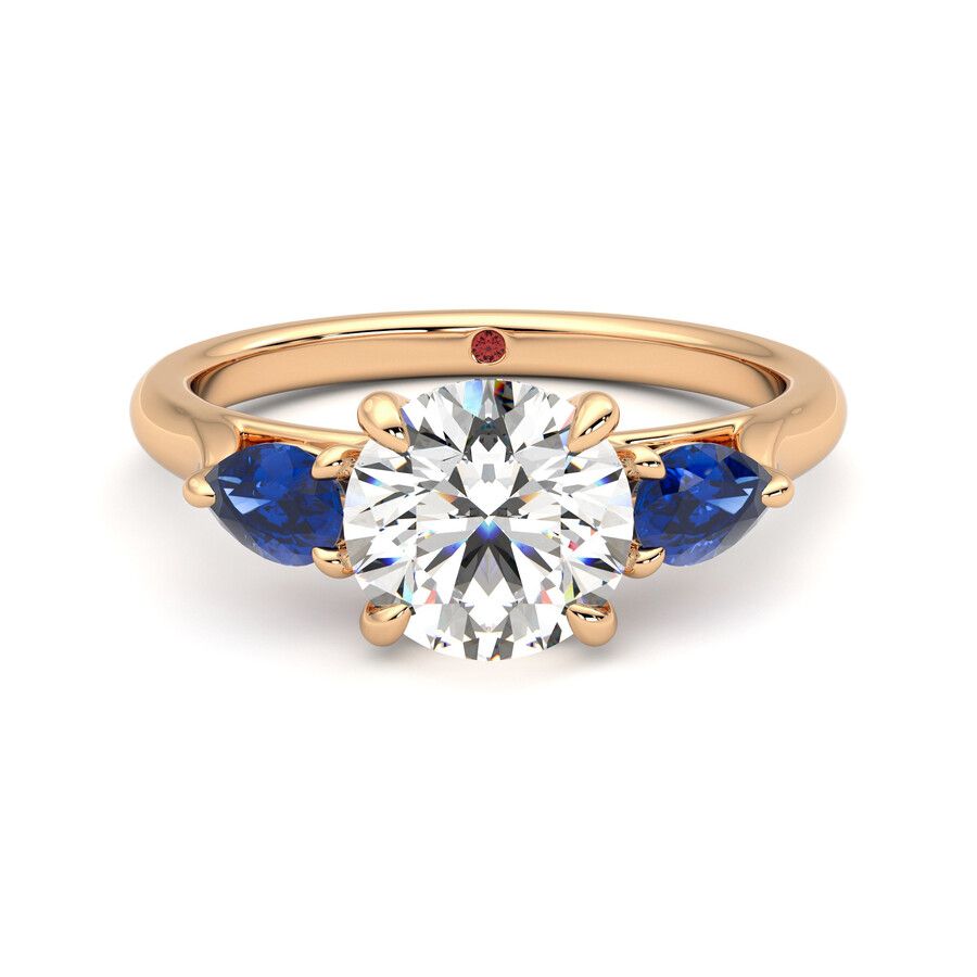 Taylor & Hart Affinity Round Engagement Ring 1