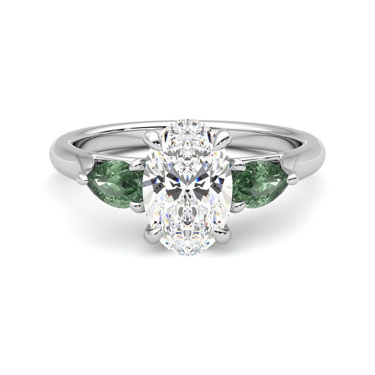 Taylor & Hart Affinity Oval Engagement Ring 0