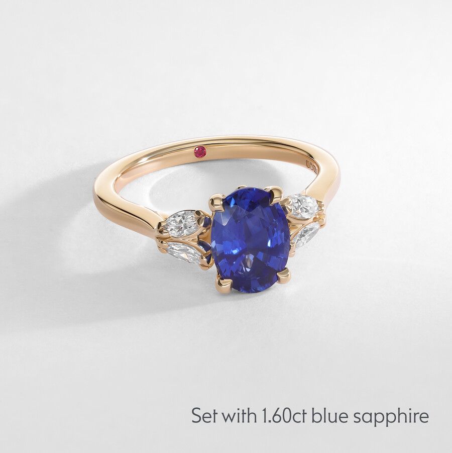 Taylor & Hart Thia Oval Engagement Ring 4