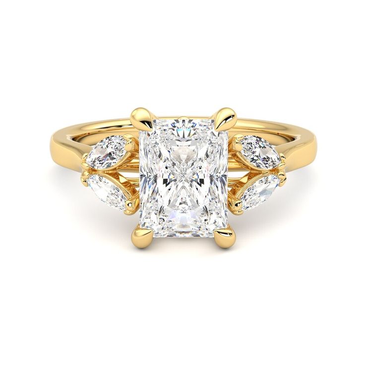 Taylor & Hart Thia Radiant Engagement Ring 0