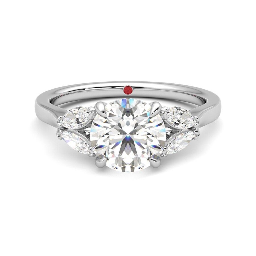 Taylor & Hart Thia Round Engagement Ring 2