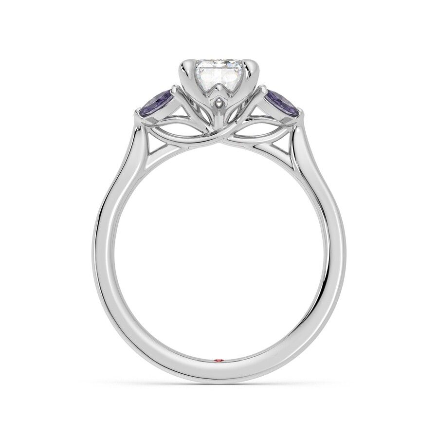Taylor & Hart Thia Emerald Engagement Ring 0