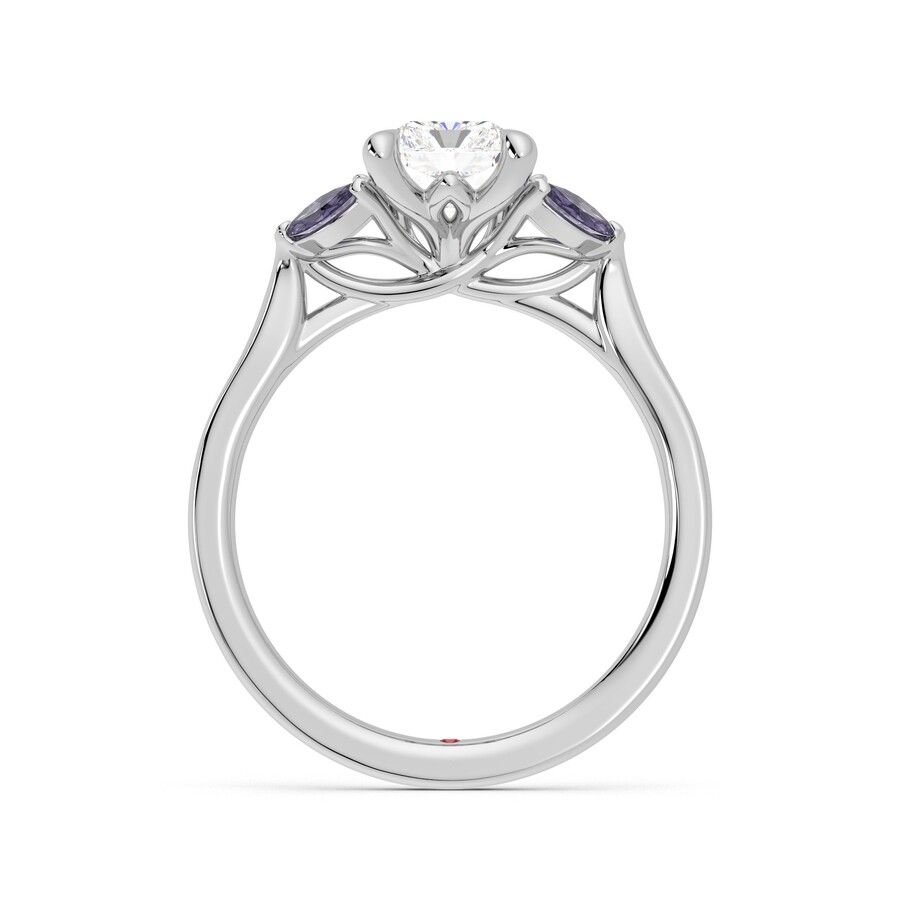 Taylor & Hart Thia Radiant Engagement Ring 0