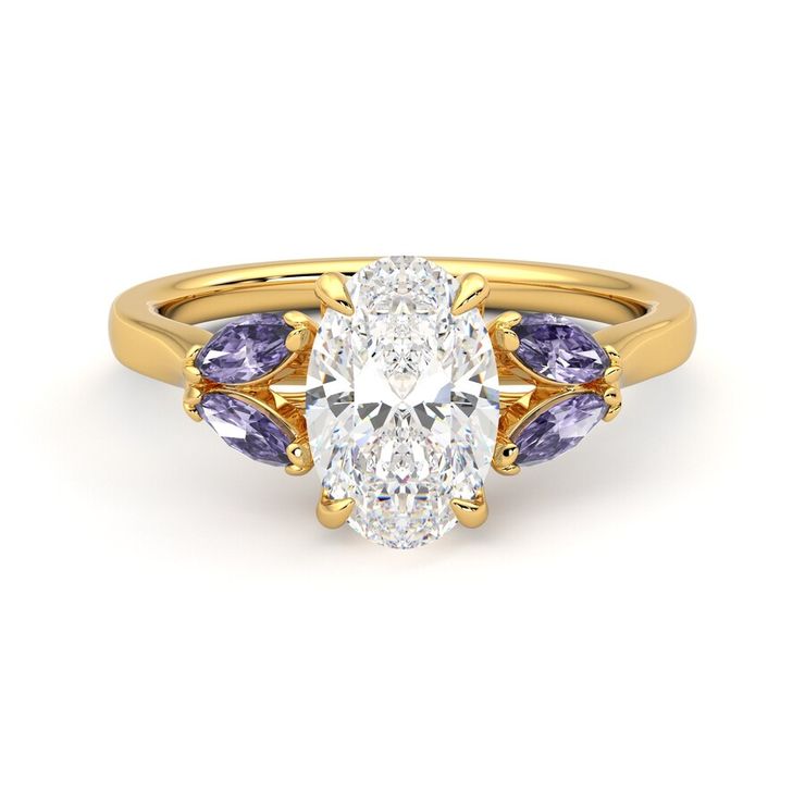 Taylor & Hart Thia Oval Engagement Ring 0