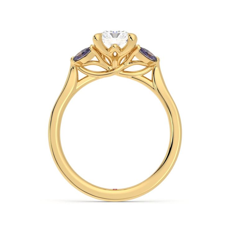 Taylor & Hart Thia Radiant Engagement Ring 0