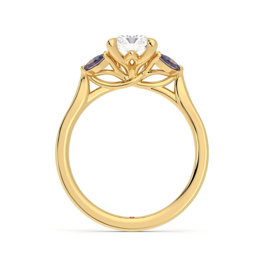 Taylor & Hart Thia Radiant Engagement Ring 0