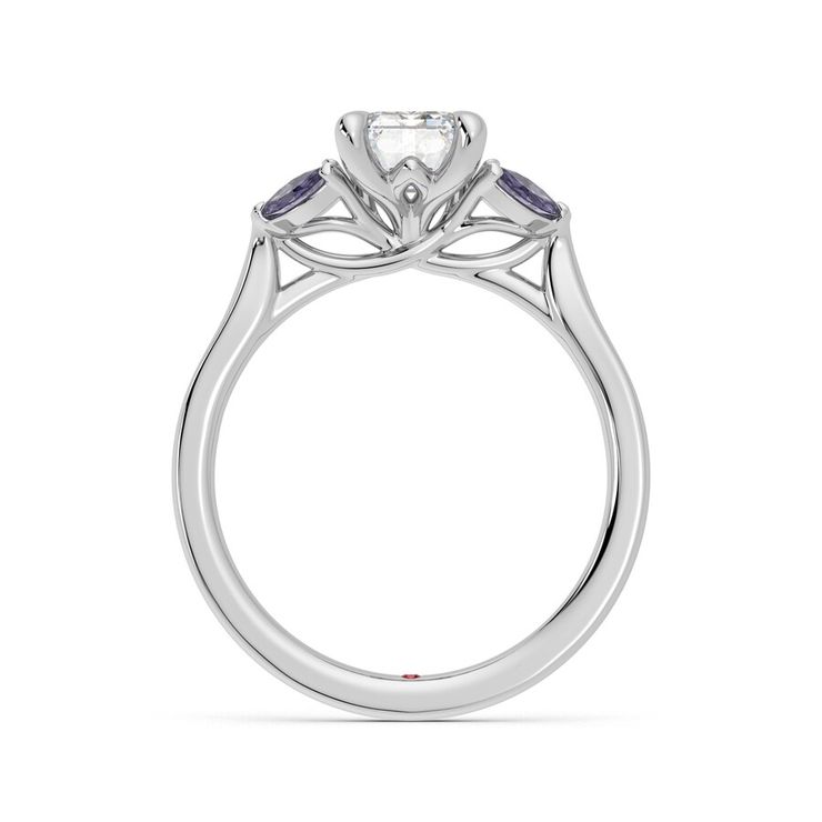 Taylor & Hart Thia Emerald Engagement Ring 0