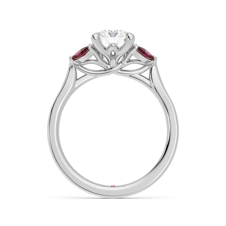 Taylor & Hart Thia Radiant Engagement Ring 0